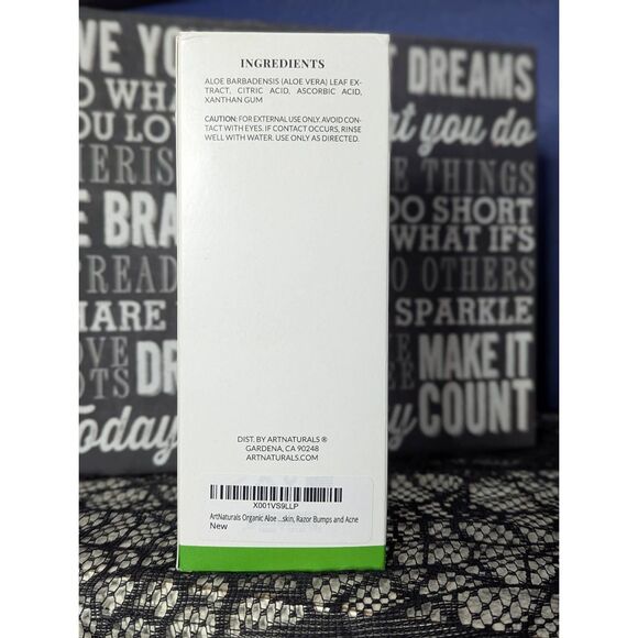 🌈5/$25 ArtNaturals Aloe Vera Gel - SEALED - Picture 3 of 4